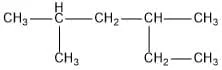 senyawa hidrokarbon 24-dimetilheksana