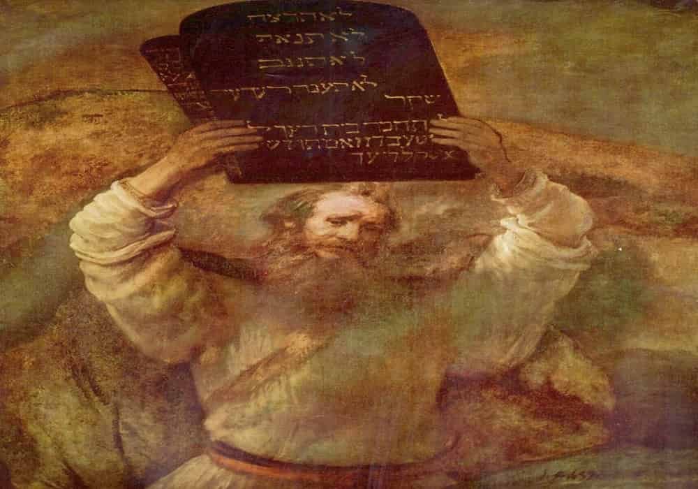 10 Perintah Allah Protestan - The Ten Commandments (Bahasa Indonesia - Inggris)