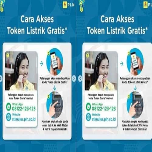 Cara akses token listrik gratis pln