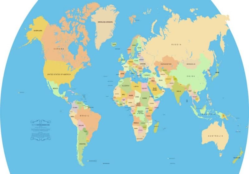 Daftar Luas Negara Di Dunia