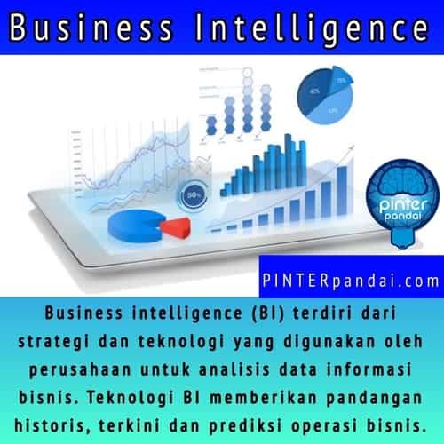 Business Intelligence - Intelegensi Bisnis - Penjelasan, Manfaat, Karir dan Contoh - Membantu Untuk Melihat Gambaran Besar dan Buat Keputusan Bisnis Yang Cerdas!