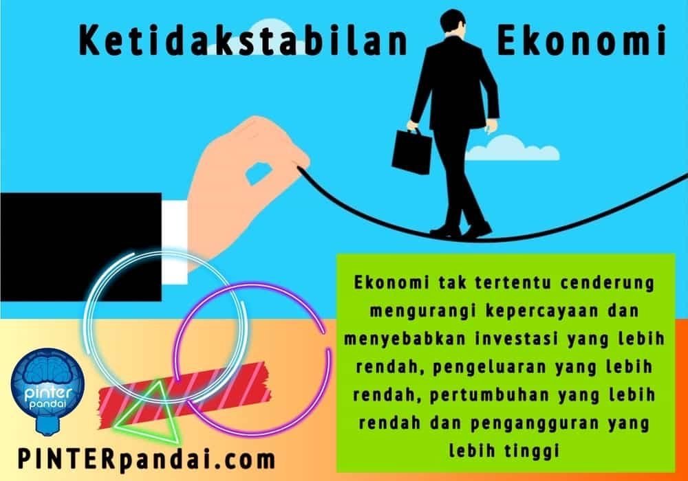Ketidakstabilan Ekonomi - Ekonomi Yang Tak Tertentu - Penjelasan, Penyebab, Solusi dan Contoh