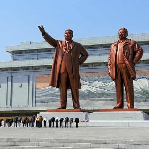 Mansudae monumen korea utara