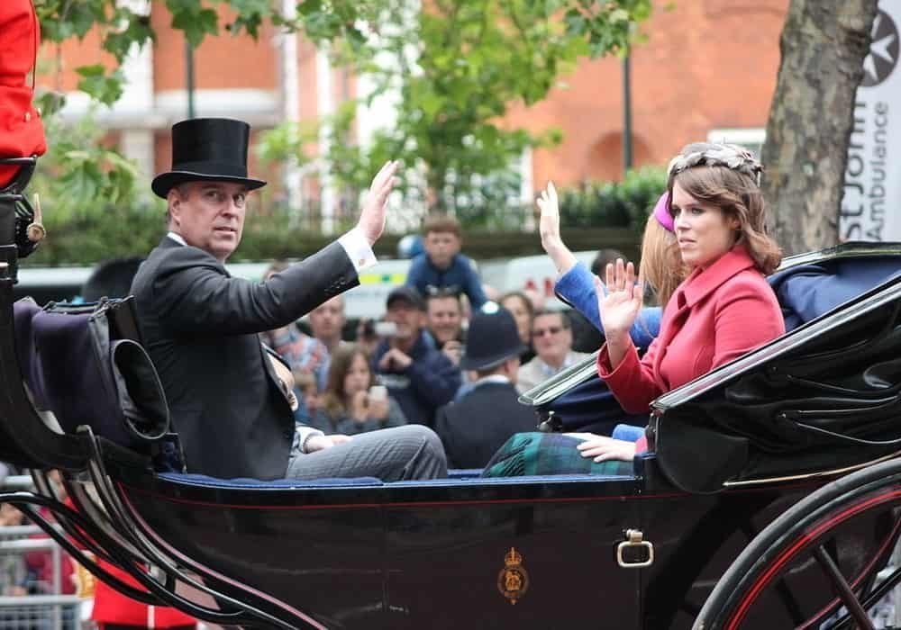 Prince andrew dan princess eugenie