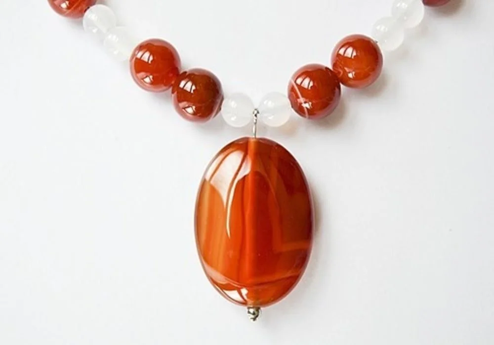 Batu akik agate merah