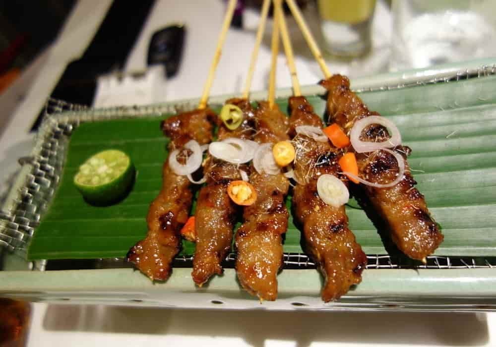sate ayam makanan indonesia