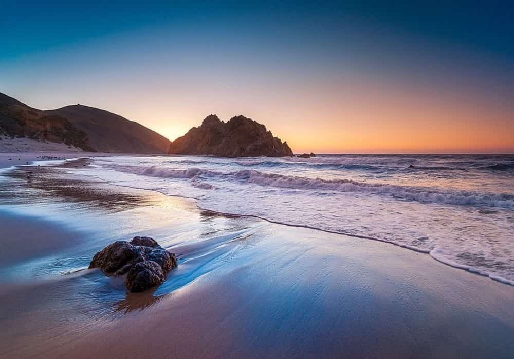 Pantai pfeiffer kalifornia