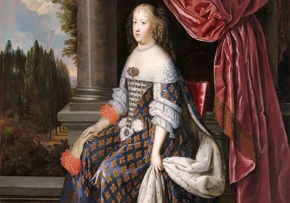 Marie Therese of Austria (Marie-Thérèse d'Autriche) Ratu Prancis dan Navarre 1638-1683 (Suami Louis XIV)