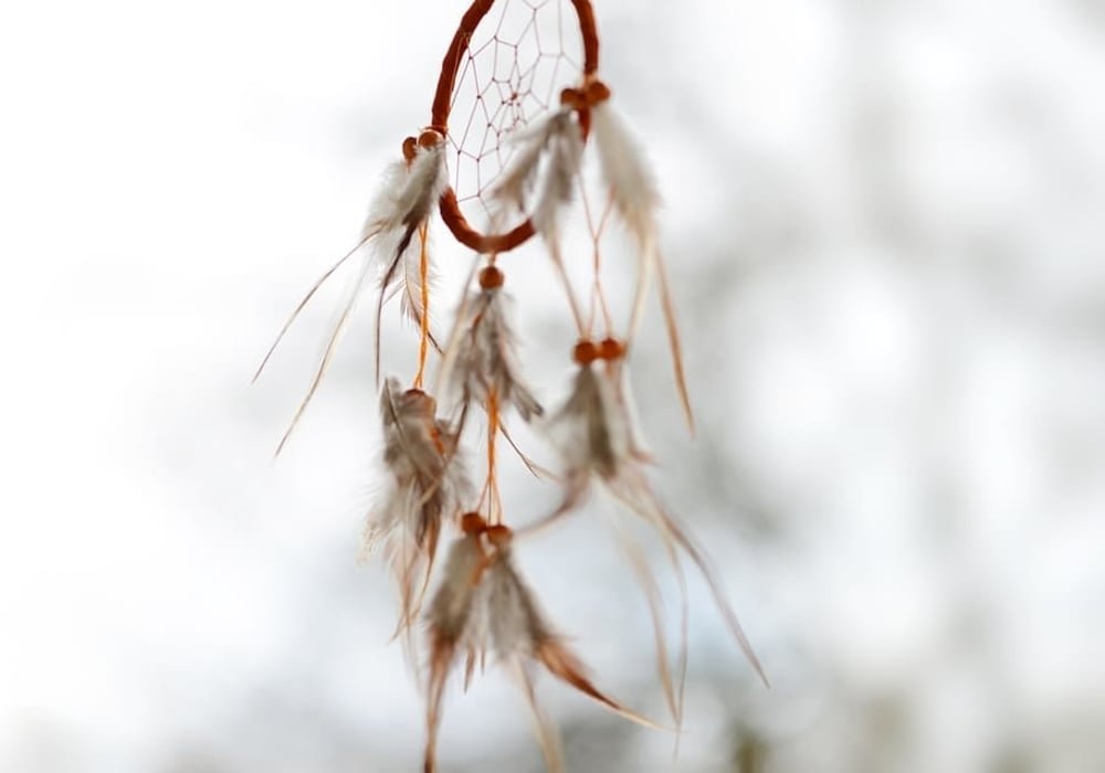 Simbol penduduk asli Amerika dreamcatcher