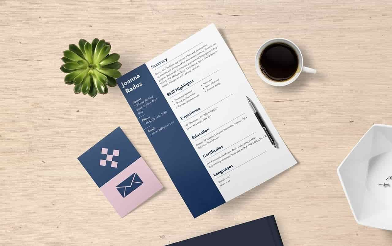 Judul cv bagus