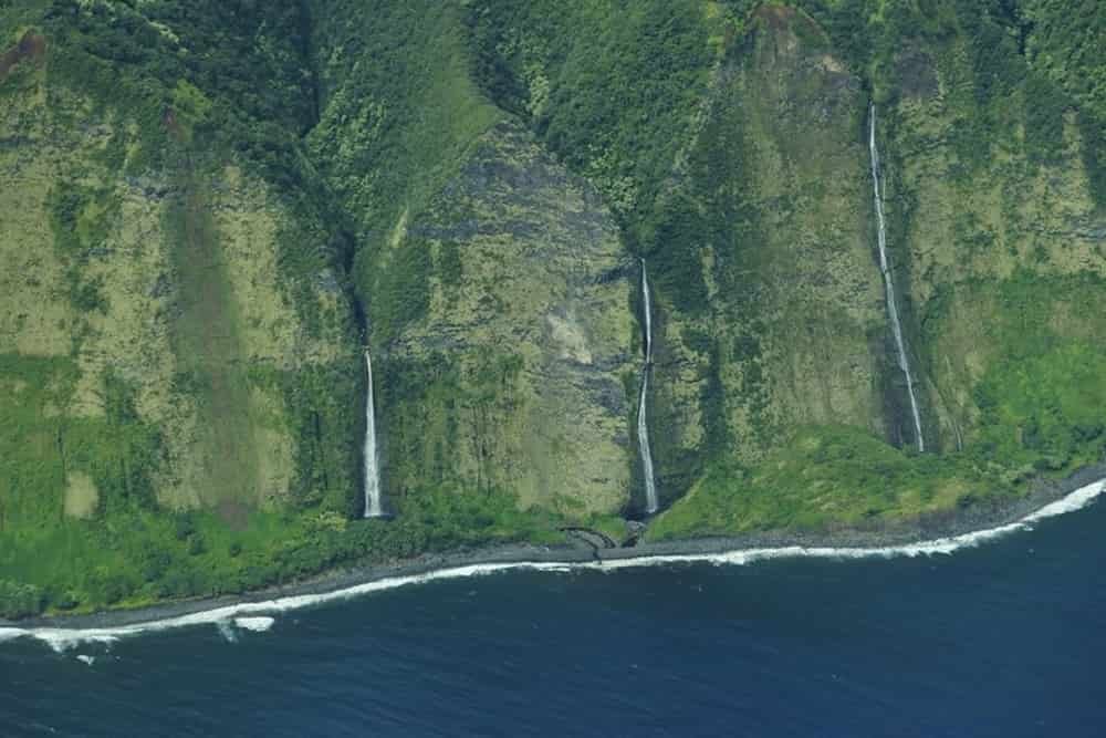 Pantai Utara Air Terjun di Hawaii (Big Island)