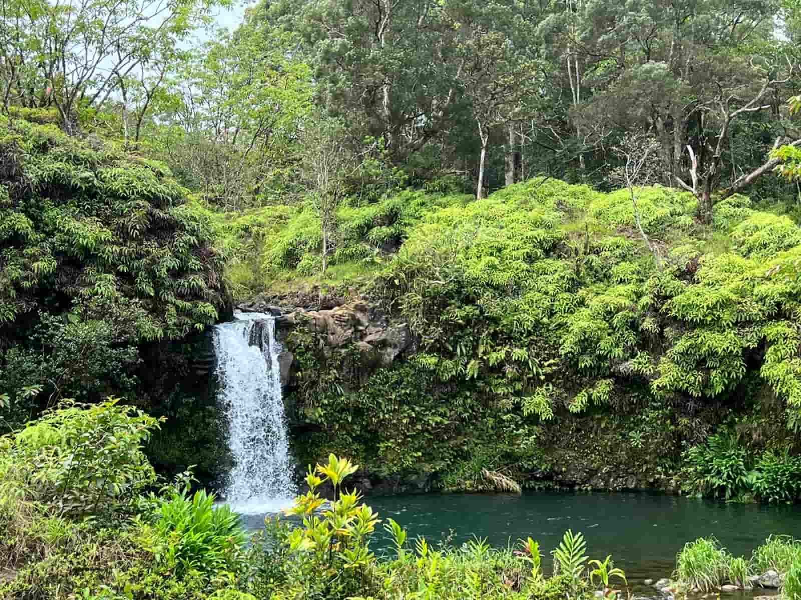 Road to Hana yanRoad to Hana yang cantik dengan air terjung cantik dengan air terjun