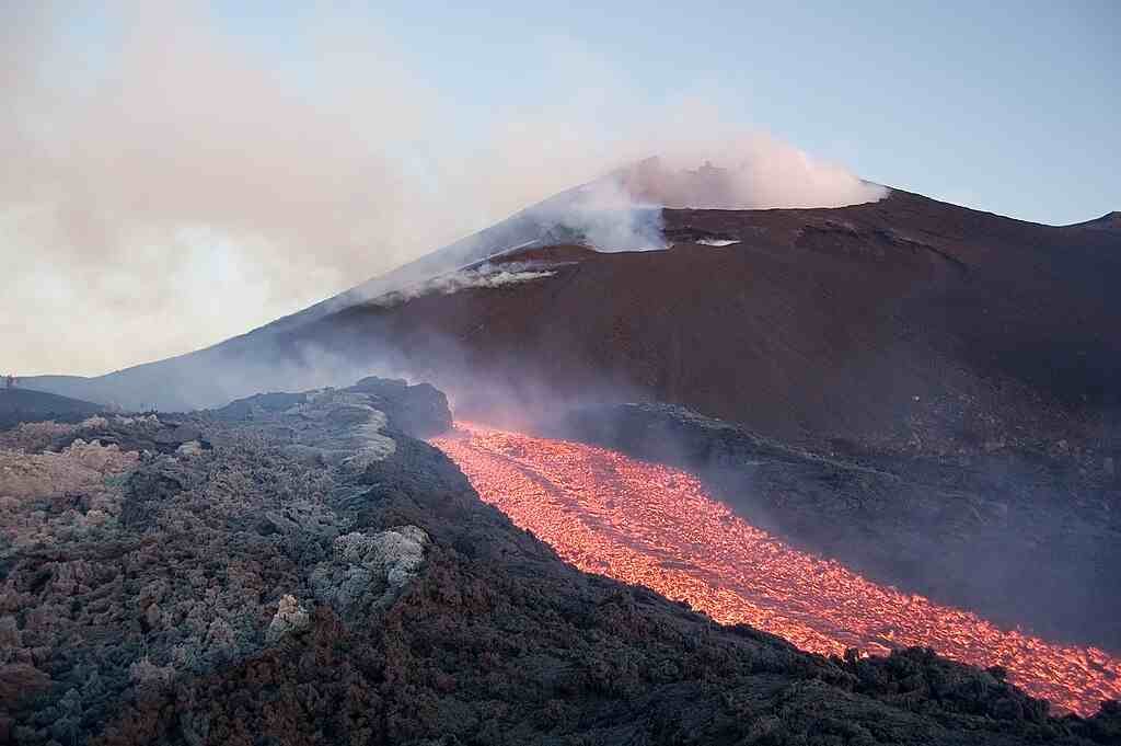 Bagaimana gunung etna terbentuk