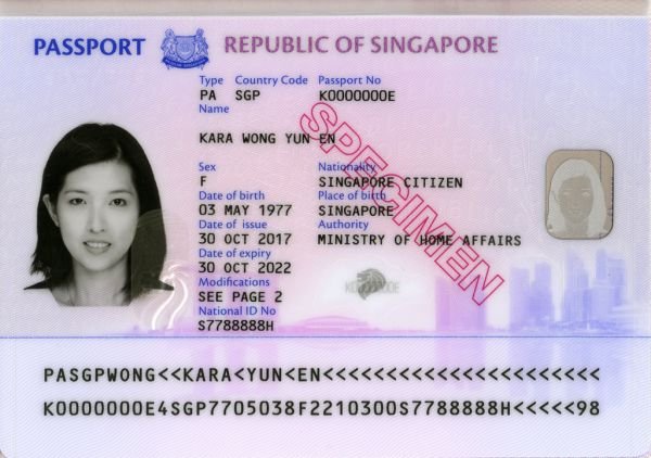 Perjalanan bebas visa untuk warga negara Singapura