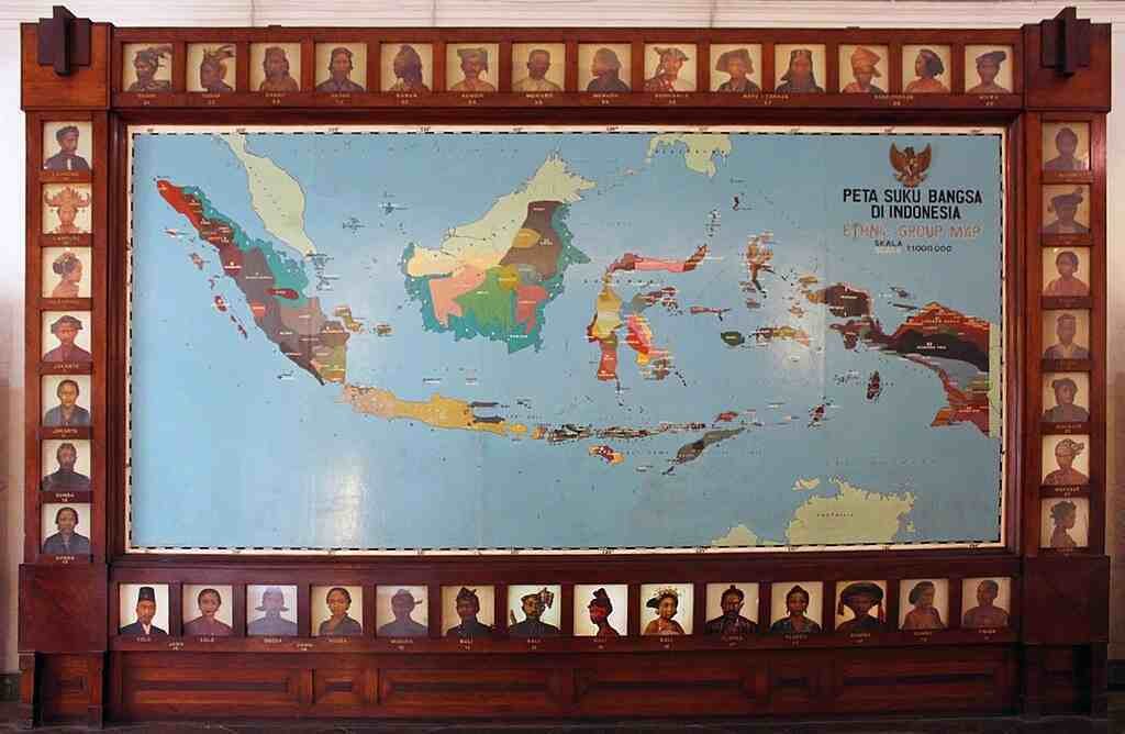 Daftar penduduk pribumi di indonesia