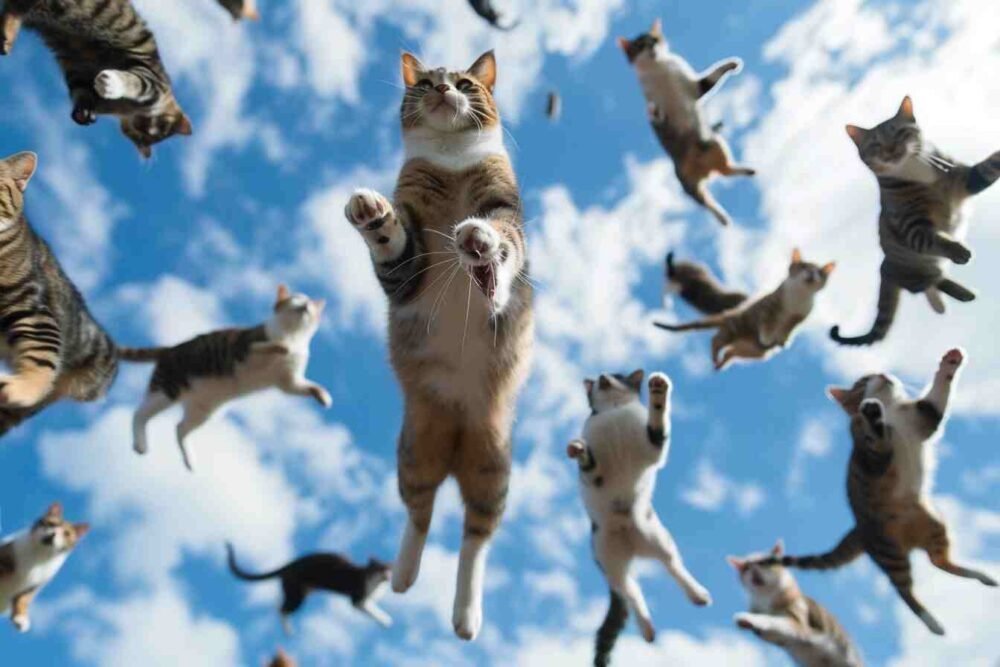 Operasi kucing terjun di borneo