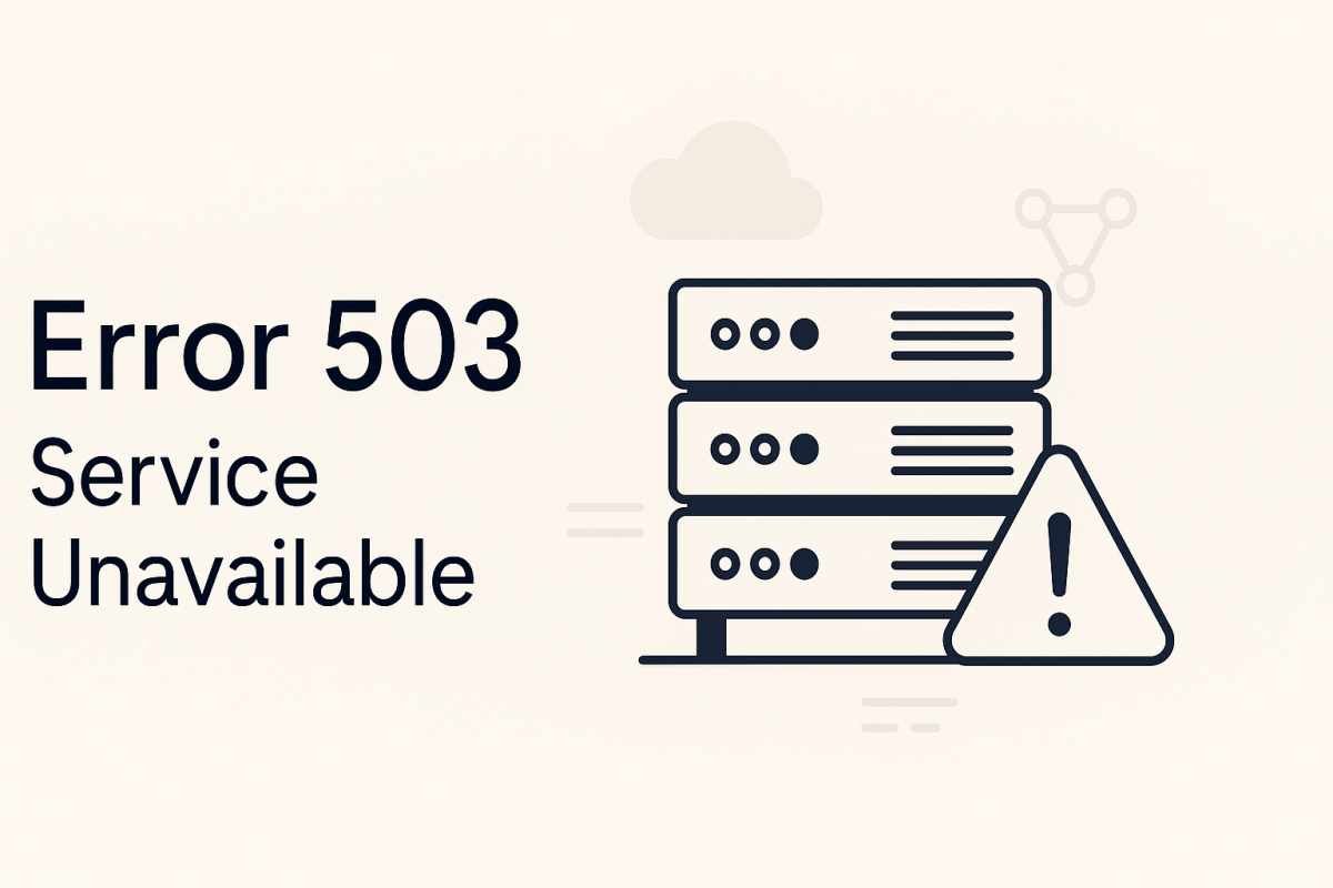 Error 503: Arti dan Cara Memperbaikinya