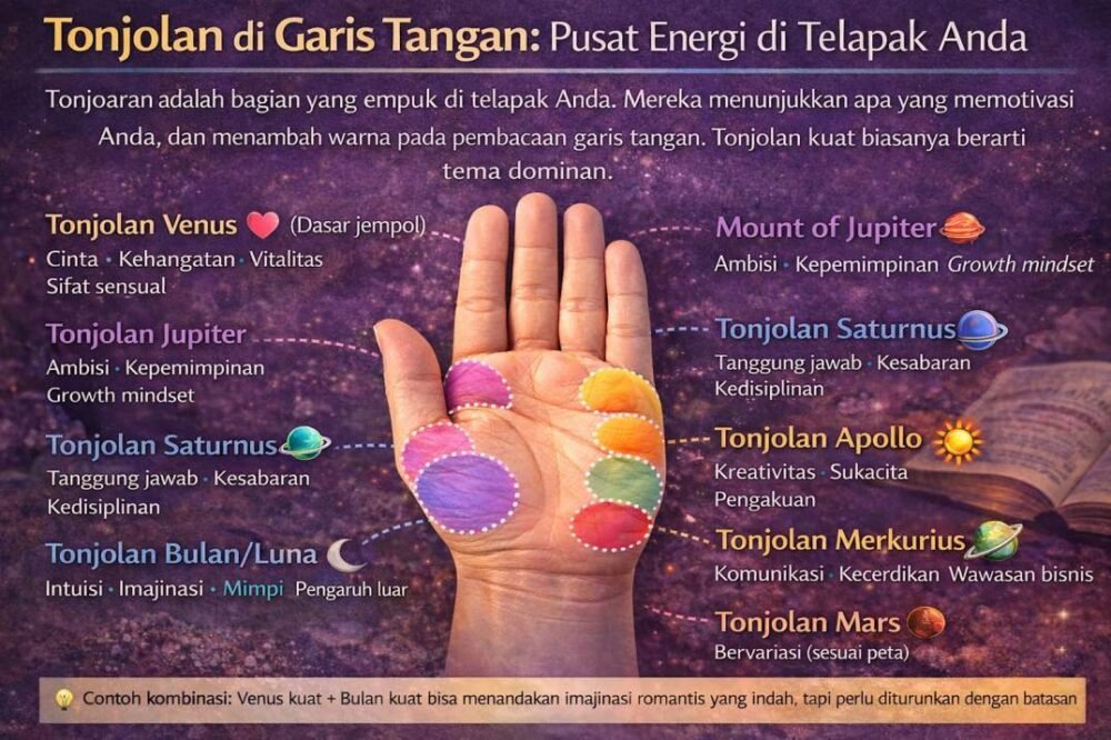 Tonjolan di telapak tangan