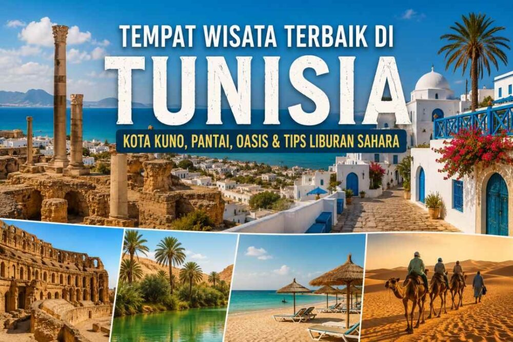 Tempat wisata terbaik di tunisia