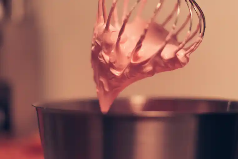 Tekstur halus emulsi dalam makanan setelah tercampur stabil